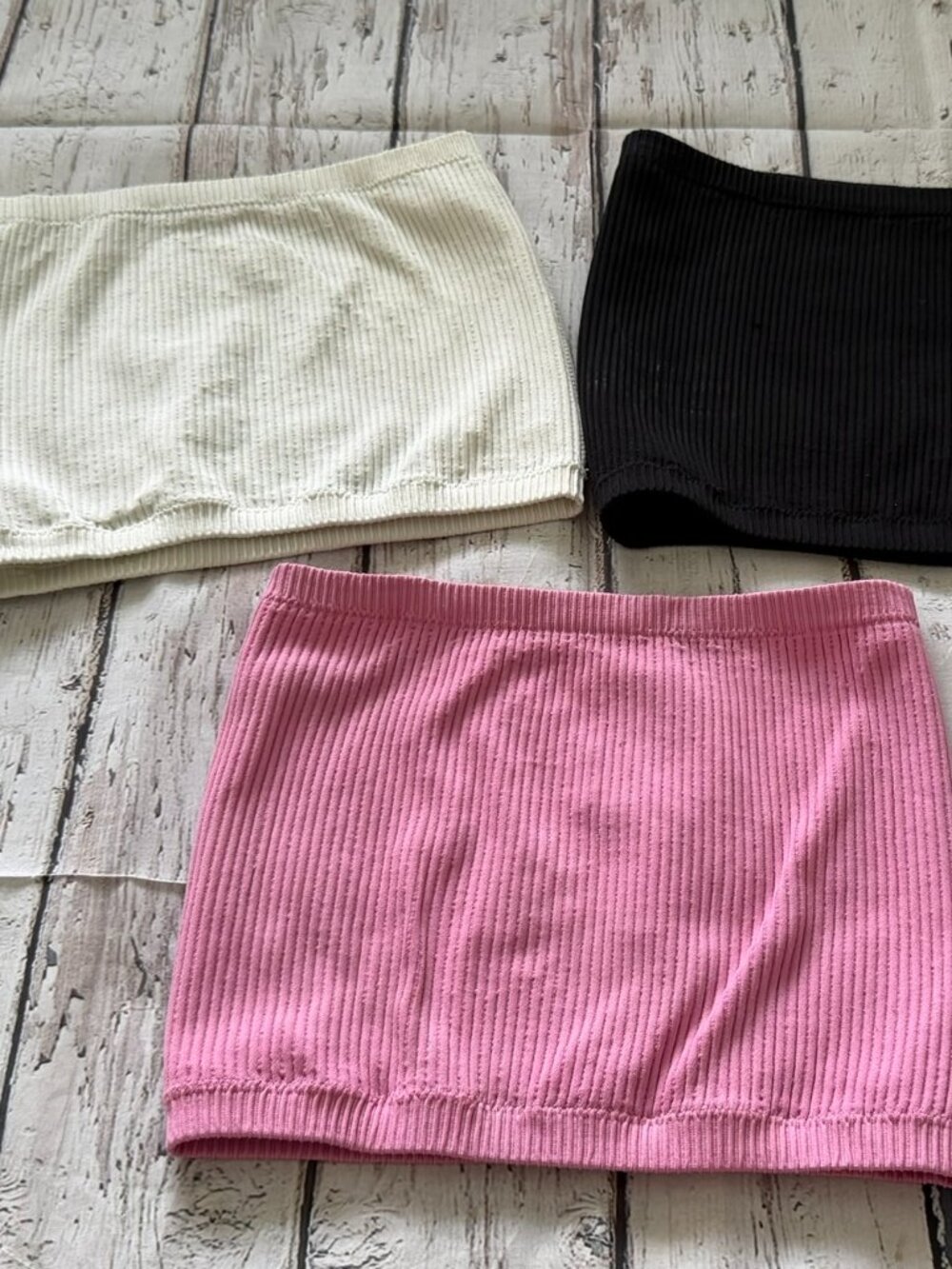 Hippie Rose Women/Junior Tube Tops size Medium (3 of them)